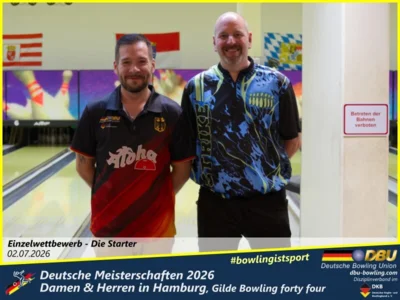 Foto des Albums: Fotoalbum 8: Deutsche Meisterschaften 2026 der Damen & Herren in Hamburg, Gilde Bowling forty four