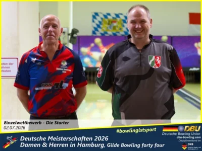 Foto des Albums: Fotoalbum 8: Deutsche Meisterschaften 2026 der Damen & Herren in Hamburg, Gilde Bowling forty four