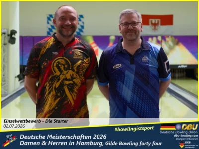 Foto des Albums: Fotoalbum 8: Deutsche Meisterschaften 2026 der Damen & Herren in Hamburg, Gilde Bowling forty four