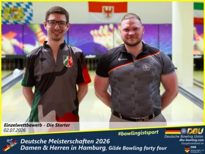 Foto des Albums: Fotoalbum 8: Deutsche Meisterschaften 2026 der Damen & Herren in Hamburg, Gilde Bowling forty four