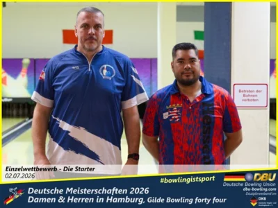 Foto des Albums: Fotoalbum 8: Deutsche Meisterschaften 2026 der Damen & Herren in Hamburg, Gilde Bowling forty four