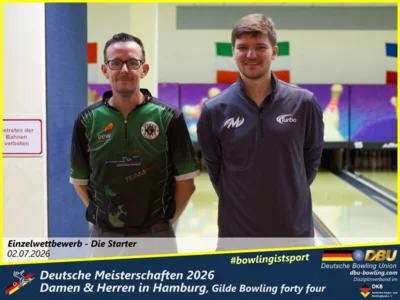 Foto des Albums: Fotoalbum 8: Deutsche Meisterschaften 2026 der Damen & Herren in Hamburg, Gilde Bowling forty four