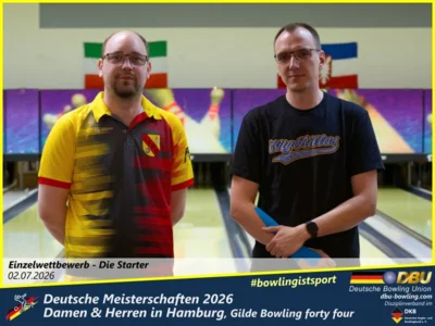Foto des Albums: Fotoalbum 8: Deutsche Meisterschaften 2026 der Damen & Herren in Hamburg, Gilde Bowling forty four