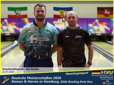 Foto des Albums: Fotoalbum 8: Deutsche Meisterschaften 2026 der Damen & Herren in Hamburg, Gilde Bowling forty four