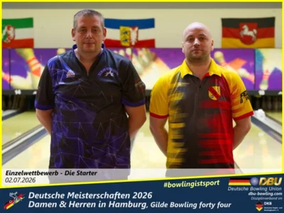 Foto des Albums: Fotoalbum 8: Deutsche Meisterschaften 2026 der Damen & Herren in Hamburg, Gilde Bowling forty four