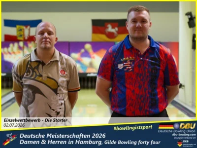 Foto des Albums: Fotoalbum 8: Deutsche Meisterschaften 2026 der Damen & Herren in Hamburg, Gilde Bowling forty four