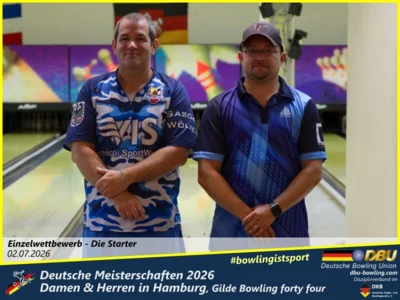 Foto des Albums: Fotoalbum 8: Deutsche Meisterschaften 2026 der Damen & Herren in Hamburg, Gilde Bowling forty four