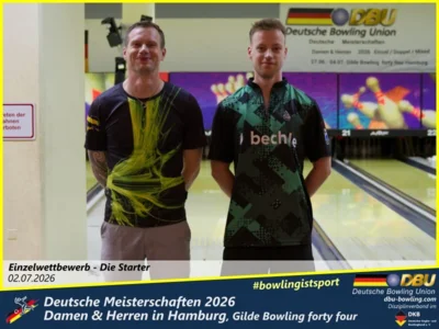 Foto des Albums: Fotoalbum 8: Deutsche Meisterschaften 2026 der Damen & Herren in Hamburg, Gilde Bowling forty four