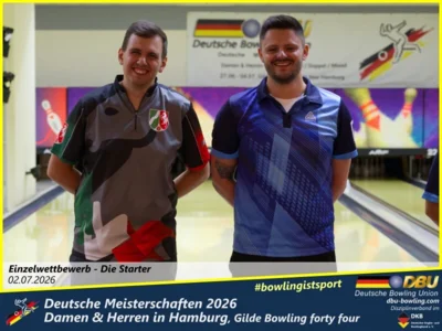 Foto des Albums: Fotoalbum 8: Deutsche Meisterschaften 2026 der Damen & Herren in Hamburg, Gilde Bowling forty four