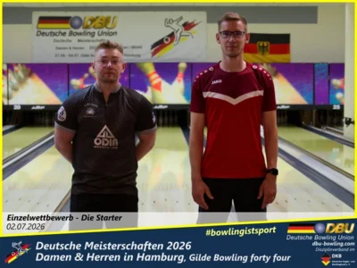Foto des Albums: Fotoalbum 8: Deutsche Meisterschaften 2026 der Damen & Herren in Hamburg, Gilde Bowling forty four