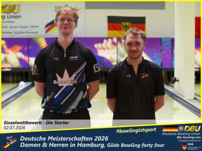 Foto des Albums: Fotoalbum 8: Deutsche Meisterschaften 2026 der Damen & Herren in Hamburg, Gilde Bowling forty four