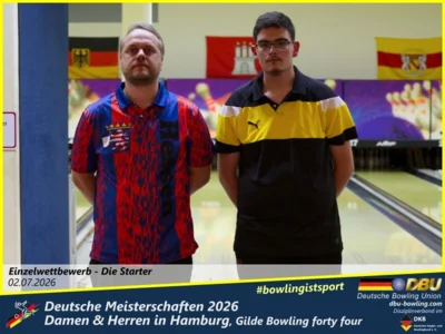 Foto des Albums: Fotoalbum 8: Deutsche Meisterschaften 2026 der Damen & Herren in Hamburg, Gilde Bowling forty four