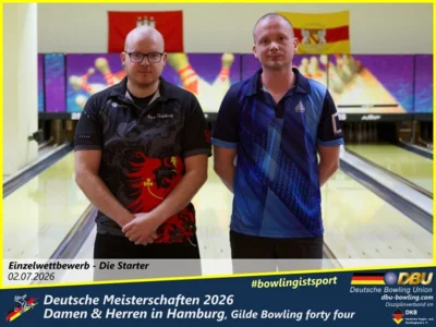 Foto des Albums: Fotoalbum 8: Deutsche Meisterschaften 2026 der Damen & Herren in Hamburg, Gilde Bowling forty four