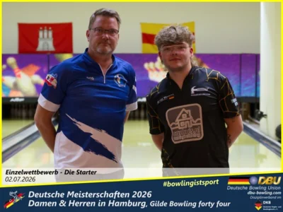 Foto des Albums: Fotoalbum 8: Deutsche Meisterschaften 2026 der Damen & Herren in Hamburg, Gilde Bowling forty four