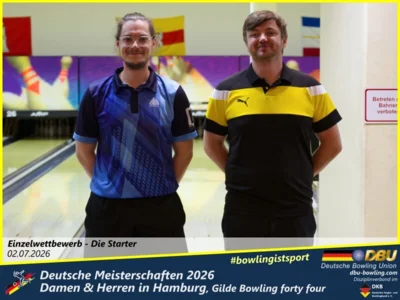 Foto des Albums: Fotoalbum 8: Deutsche Meisterschaften 2026 der Damen & Herren in Hamburg, Gilde Bowling forty four