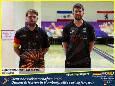 Foto des Albums: Fotoalbum 8: Deutsche Meisterschaften 2026 der Damen & Herren in Hamburg, Gilde Bowling forty four