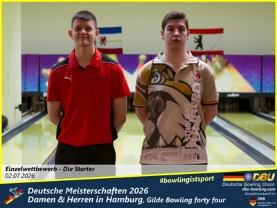 Foto des Albums: Fotoalbum 8: Deutsche Meisterschaften 2026 der Damen & Herren in Hamburg, Gilde Bowling forty four
