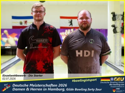 Foto des Albums: Fotoalbum 8: Deutsche Meisterschaften 2026 der Damen & Herren in Hamburg, Gilde Bowling forty four