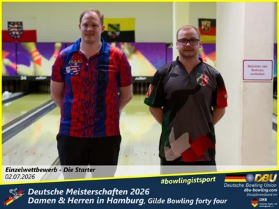 Foto des Albums: Fotoalbum 8: Deutsche Meisterschaften 2026 der Damen & Herren in Hamburg, Gilde Bowling forty four