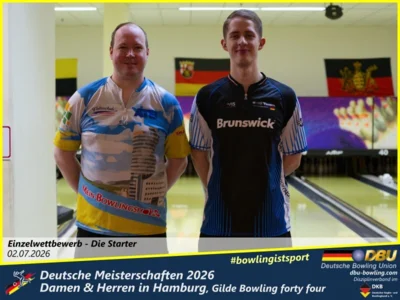 Foto des Albums: Fotoalbum 8: Deutsche Meisterschaften 2026 der Damen & Herren in Hamburg, Gilde Bowling forty four