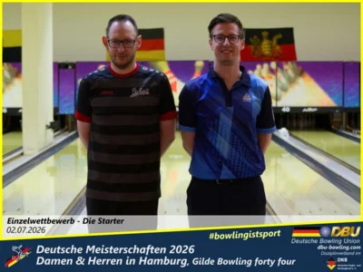 Foto des Albums: Fotoalbum 8: Deutsche Meisterschaften 2026 der Damen & Herren in Hamburg, Gilde Bowling forty four