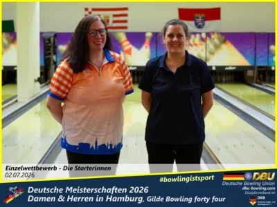 Foto des Albums: Fotoalbum 9: Deutsche Meisterschaften 2026 der Damen & Herren in Hamburg, Gilde Bowling forty four
