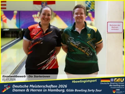 Foto des Albums: Fotoalbum 9: Deutsche Meisterschaften 2026 der Damen & Herren in Hamburg, Gilde Bowling forty four