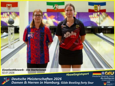 Foto des Albums: Fotoalbum 9: Deutsche Meisterschaften 2026 der Damen & Herren in Hamburg, Gilde Bowling forty four