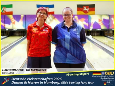 Foto des Albums: Fotoalbum 9: Deutsche Meisterschaften 2026 der Damen & Herren in Hamburg, Gilde Bowling forty four