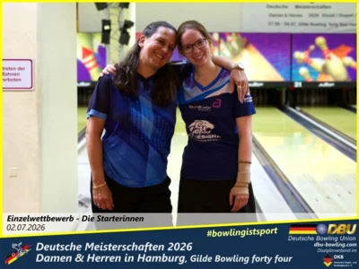 Foto des Albums: Fotoalbum 9: Deutsche Meisterschaften 2026 der Damen & Herren in Hamburg, Gilde Bowling forty four