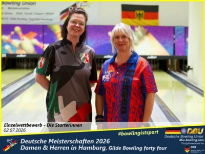 Foto des Albums: Fotoalbum 9: Deutsche Meisterschaften 2026 der Damen & Herren in Hamburg, Gilde Bowling forty four