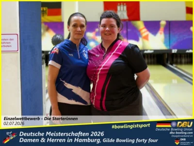Foto des Albums: Fotoalbum 9: Deutsche Meisterschaften 2026 der Damen & Herren in Hamburg, Gilde Bowling forty four
