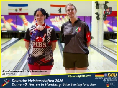 Foto des Albums: Fotoalbum 9: Deutsche Meisterschaften 2026 der Damen & Herren in Hamburg, Gilde Bowling forty four