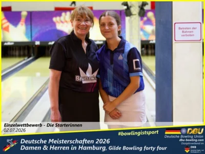 Foto des Albums: Fotoalbum 9: Deutsche Meisterschaften 2026 der Damen & Herren in Hamburg, Gilde Bowling forty four