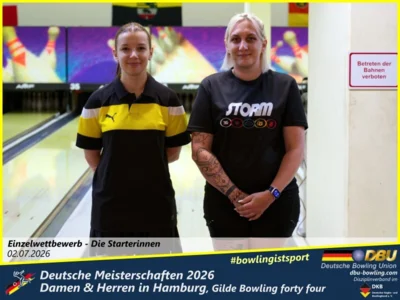 Foto des Albums: Fotoalbum 9: Deutsche Meisterschaften 2026 der Damen & Herren in Hamburg, Gilde Bowling forty four