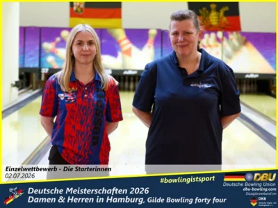 Foto des Albums: Fotoalbum 9: Deutsche Meisterschaften 2026 der Damen & Herren in Hamburg, Gilde Bowling forty four