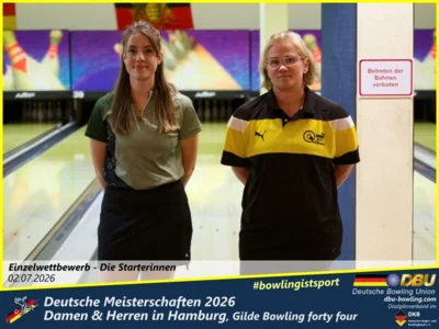 Foto des Albums: Fotoalbum 9: Deutsche Meisterschaften 2026 der Damen & Herren in Hamburg, Gilde Bowling forty four
