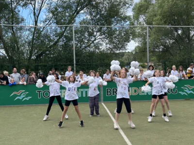 Unsere Cheerleaderm&auml;dchen Klasse 5 