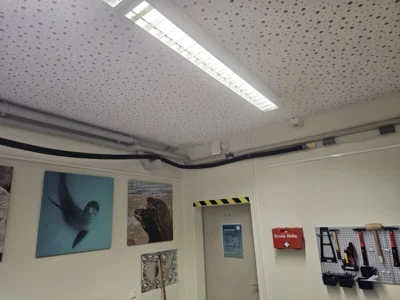 Unsere Rohrpost in der Lernwerkstatt 