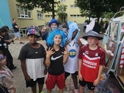 Zur Fotobox gab es tolle Accessoires 