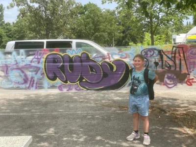 Graffitikurs mit Stefan R&ouml;hr 