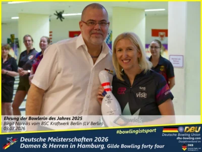 Foto des Albums: Fotoalbum 10: Deutsche Meisterschaften 2026 der Damen & Herren in Hamburg, Gilde Bowling forty four