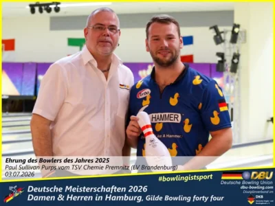Foto des Albums: Fotoalbum 10: Deutsche Meisterschaften 2026 der Damen & Herren in Hamburg, Gilde Bowling forty four