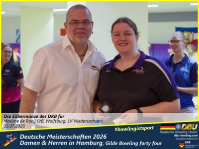 Foto des Albums: Fotoalbum 10: Deutsche Meisterschaften 2026 der Damen & Herren in Hamburg, Gilde Bowling forty four
