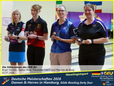 Foto des Albums: Fotoalbum 10: Deutsche Meisterschaften 2026 der Damen & Herren in Hamburg, Gilde Bowling forty four