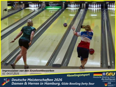 Foto des Albums: Fotoalbum 11: Deutsche Meisterschaften 2026 der Damen & Herren in Hamburg, Gilde Bowling forty four
