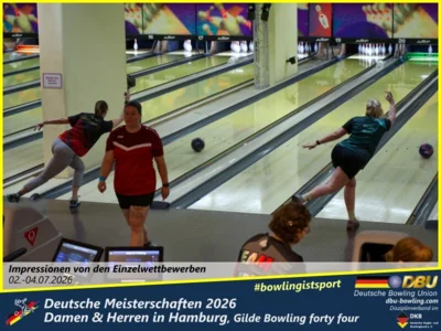 Foto des Albums: Fotoalbum 11: Deutsche Meisterschaften 2026 der Damen & Herren in Hamburg, Gilde Bowling forty four
