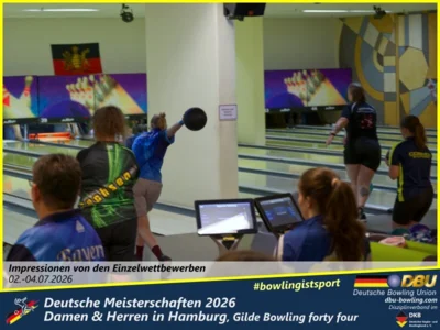 Foto des Albums: Fotoalbum 11: Deutsche Meisterschaften 2026 der Damen & Herren in Hamburg, Gilde Bowling forty four