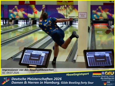 Foto des Albums: Fotoalbum 11: Deutsche Meisterschaften 2026 der Damen & Herren in Hamburg, Gilde Bowling forty four