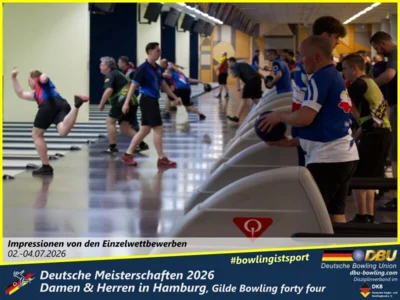 Foto des Albums: Fotoalbum 11: Deutsche Meisterschaften 2026 der Damen & Herren in Hamburg, Gilde Bowling forty four